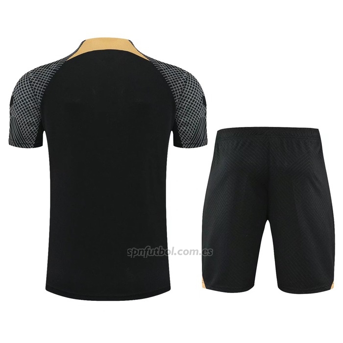 Chandal del Chelsea Manga Corta 2022-2023 Negro - Pantalon Corto